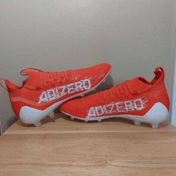 Adidas Adizero Primeknit Football Cleats Orange White GV9628 Men\'s Size 13 main image 7